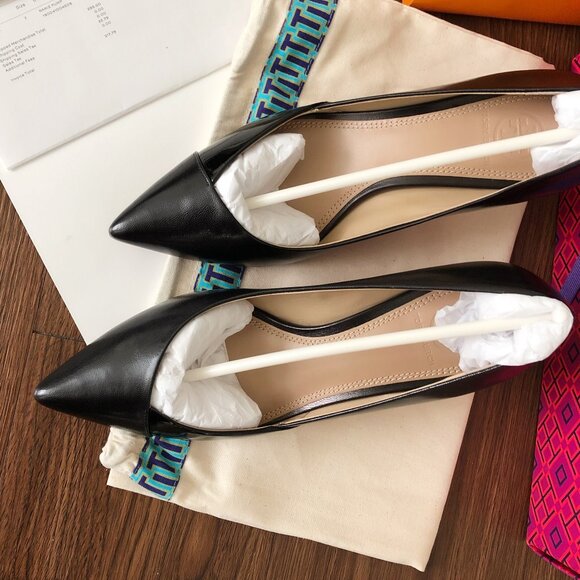 Tory Burch 55MM Pump Black Size 7 - Picture 6 of 8